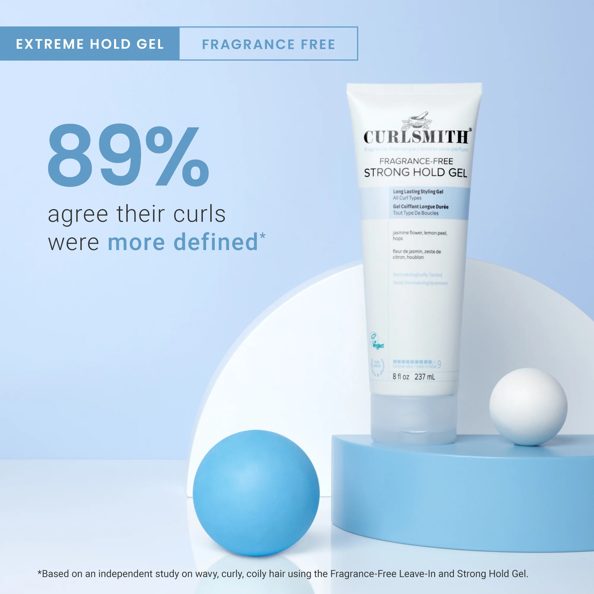 Fragrance-Free Strong Hold Gel - Image 3